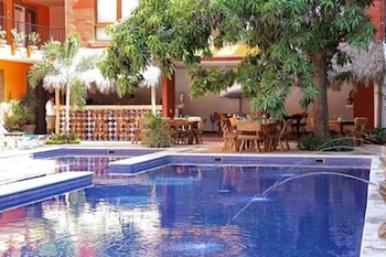 casa loteria sayulita family boutique hotel with restaurant rooftop yoga pool and free parking 3 min to beach