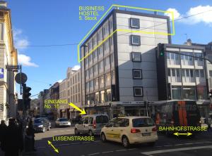 Business Hostel Wiesbaden,Mitte>>Frankfurt,2 star