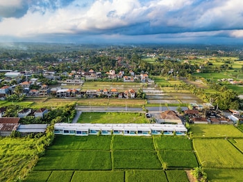 green flow villas complex ubud
