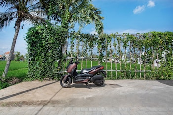 green flow villas complex ubud