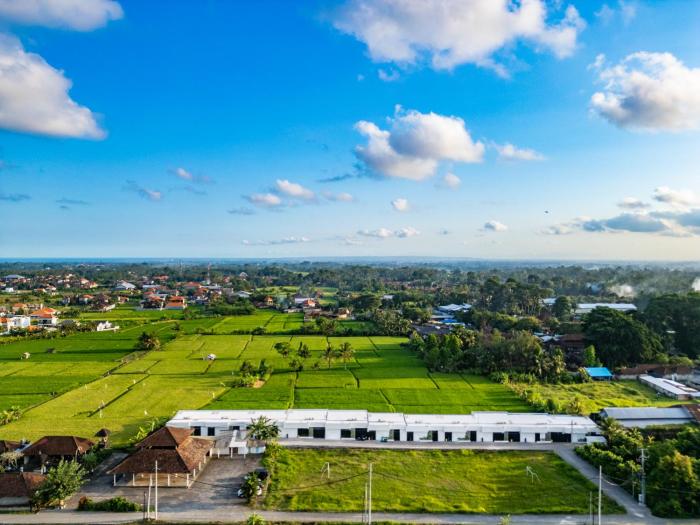 green flow villas complex ubud
