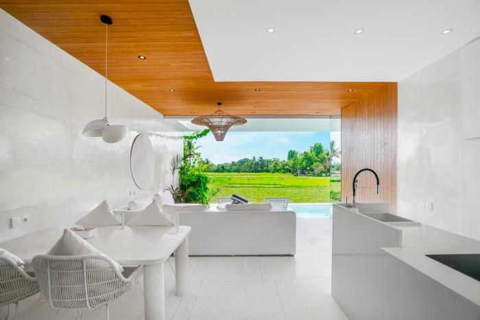 green flow villas complex ubud