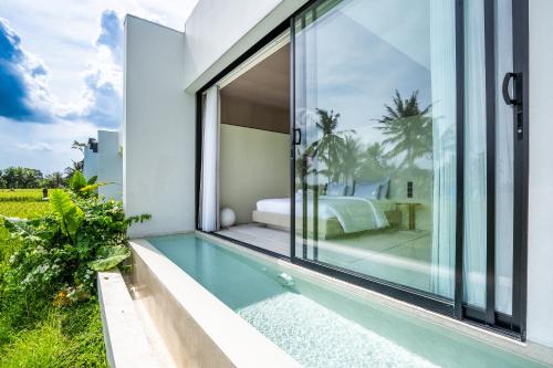 green flow villas complex ubud