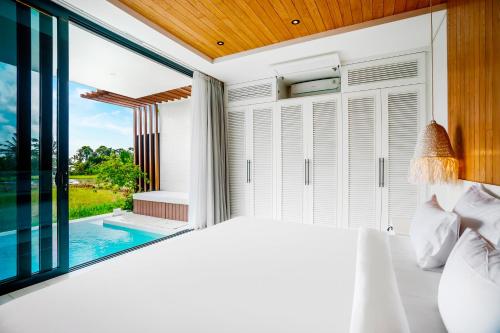 green flow villas complex ubud