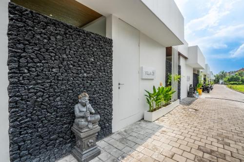 green flow villas complex ubud
