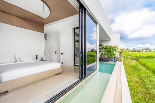 green flow villas complex ubud