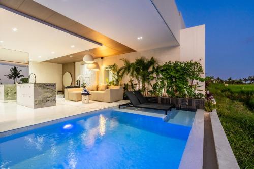green flow villas complex ubud