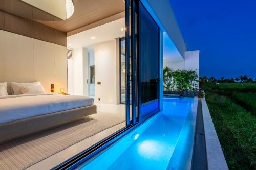 green flow villas complex ubud