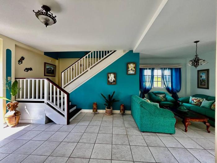 luxury 5 bed villa in tobago the big yellow house