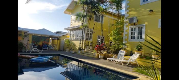 luxury 5 bed villa in tobago the big yellow house