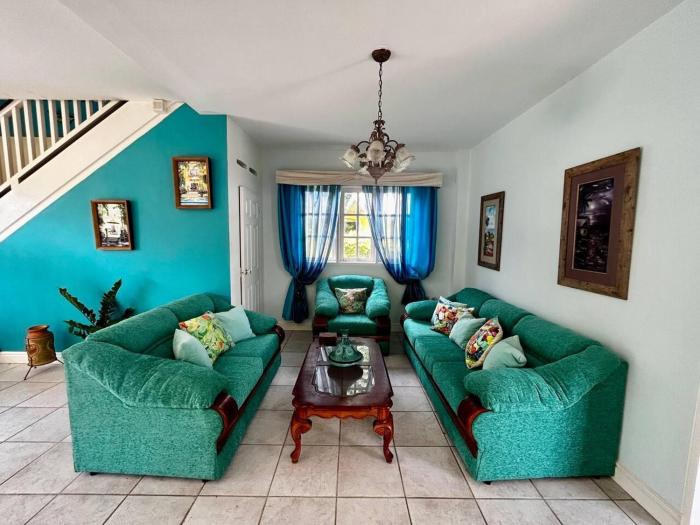 luxury 5 bed villa in tobago the big yellow house