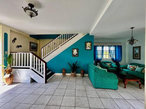 luxury 5 bed villa in tobago the big yellow house