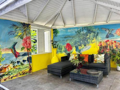luxury 5 bed villa in tobago the big yellow house