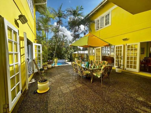 luxury 5 bed villa in tobago the big yellow house