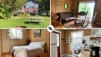 staying by the lakeside cottages
