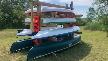 staying by the lakeside cottages