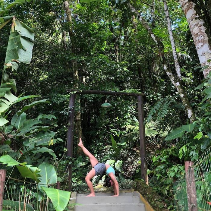 pousada pe da mata maresias