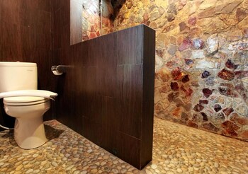 green tropical village hotel and resort