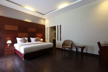 green tropical village hotel and resort