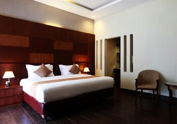 green tropical village hotel and resort