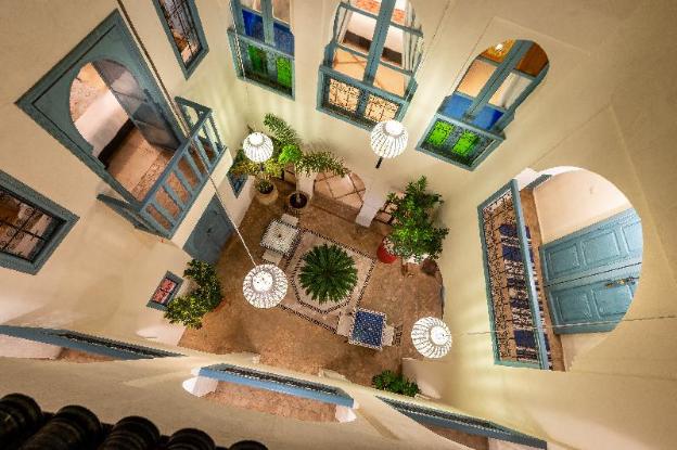 riad lorange bleue
