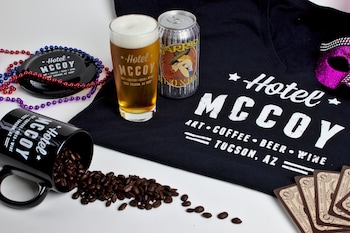 hotel mccoy art coffee beer wine