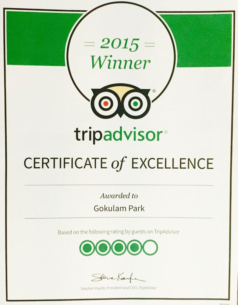 gokulam park hotel and convention centre