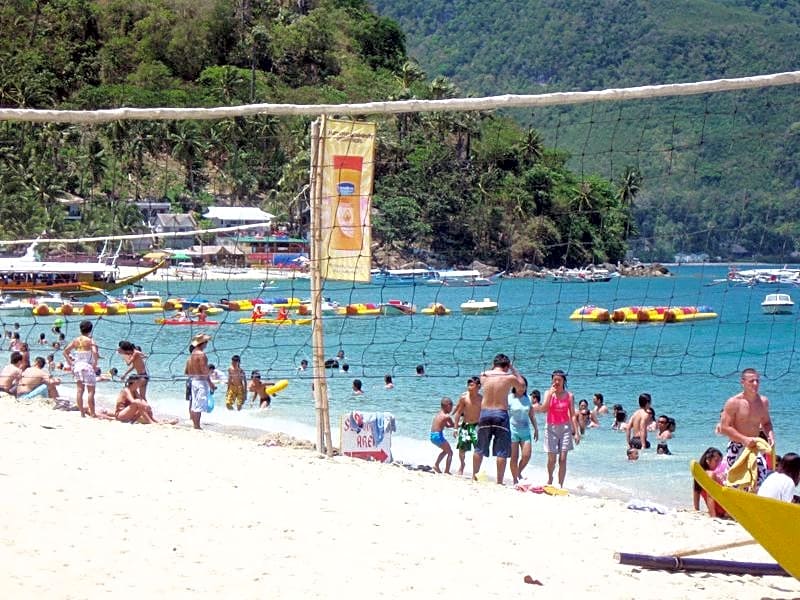 white beach hotel bar and restaurant