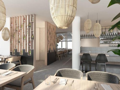 fine restaurant and apartments