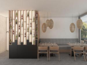 fine restaurant and apartments