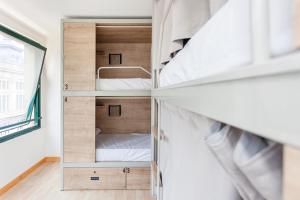 a room in the city hostel