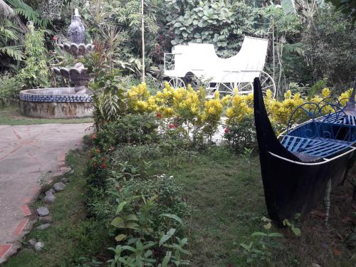 relaxing garden resort