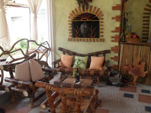 relaxing garden resort