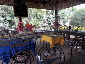 relaxing garden resort