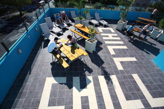 chill backpackers