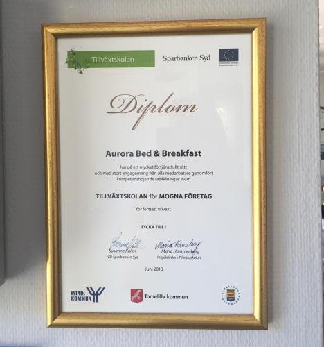 Aurora Bed & Breakfast,Osterlen>>Simrishamn,3 star