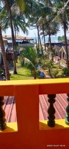 sunset and waves resort