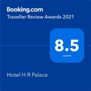 Hotel H R Palace,Rajasthan>>Jaipur,3 star