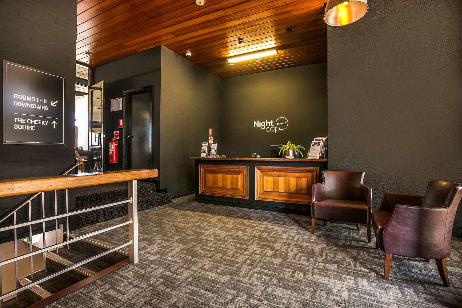 nightcap at the cheeky squire