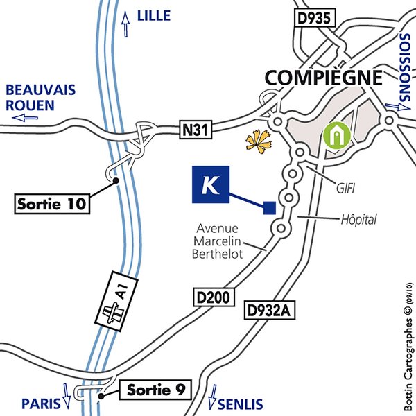 kyriad prestige compiegne