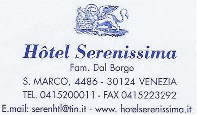 hotel serenissima