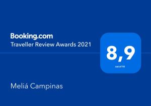 Melia Campinas,Sao Paulo State>>Campinas,4 star