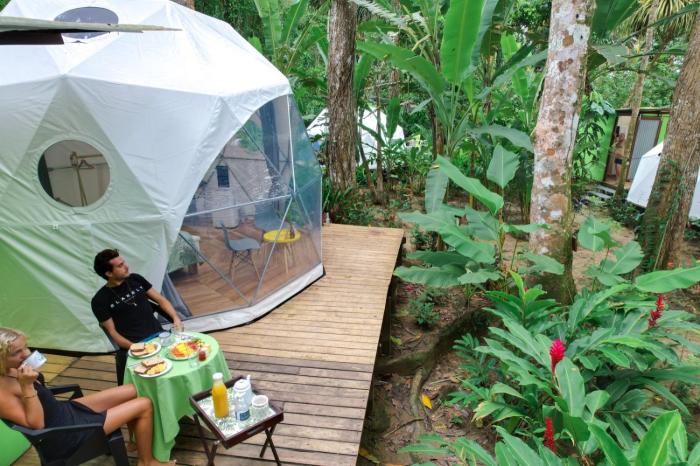 faith glamping dome costa rica