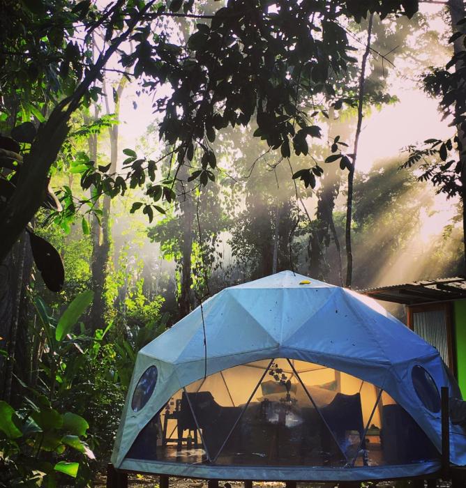 faith glamping dome costa rica