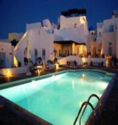 aethrio sunset village oia