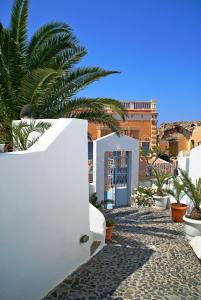 aethrio sunset village oia