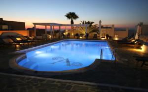 aethrio sunset village oia