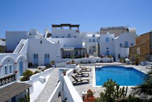 aethrio sunset village oia