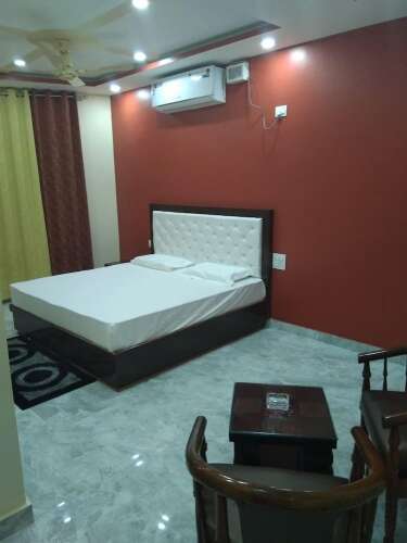 hotel sky blue and restaurant