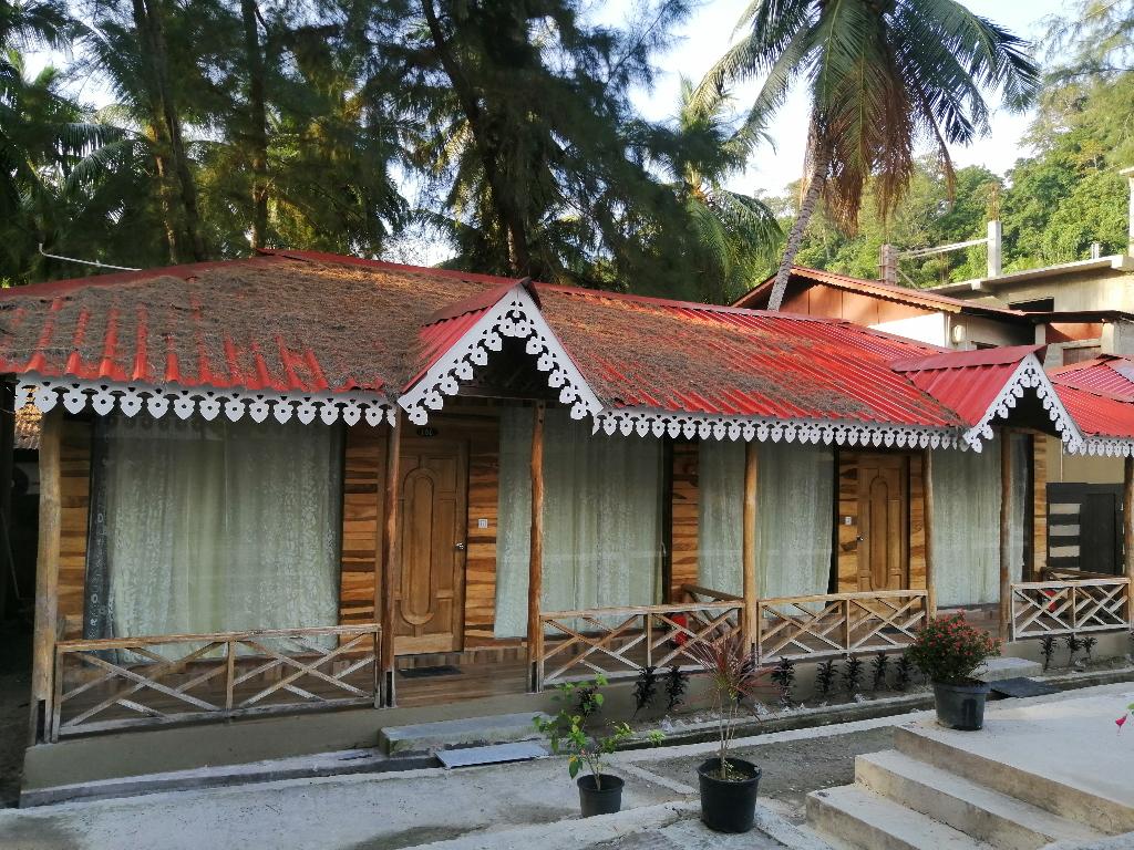 white coral beach resort